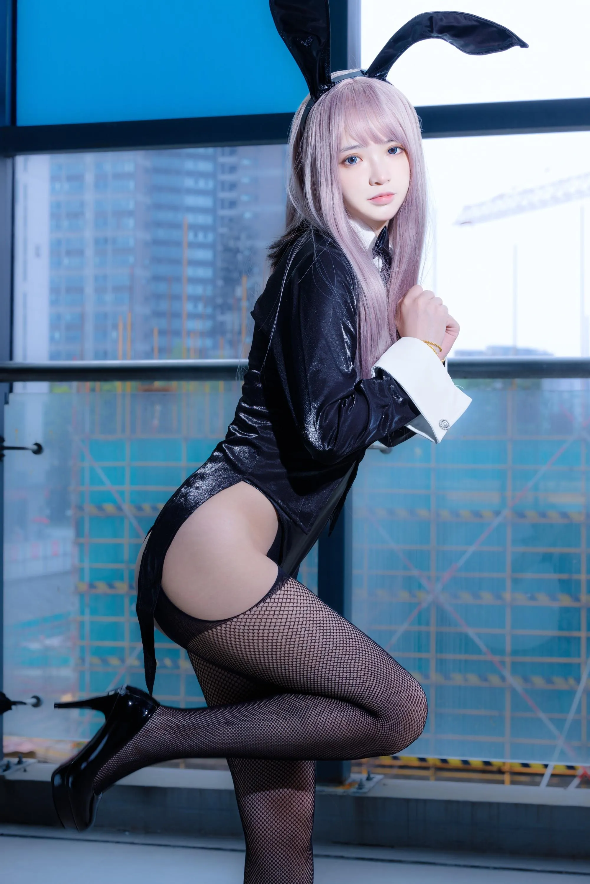 疯猫ss – NO.127 紫发礼服兔 [42P]插图4